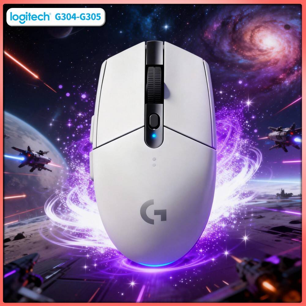 Pc Gaming Logitech - Ratón Inalámbrico Logitech G304, Tecnología LIGHTSPEED,