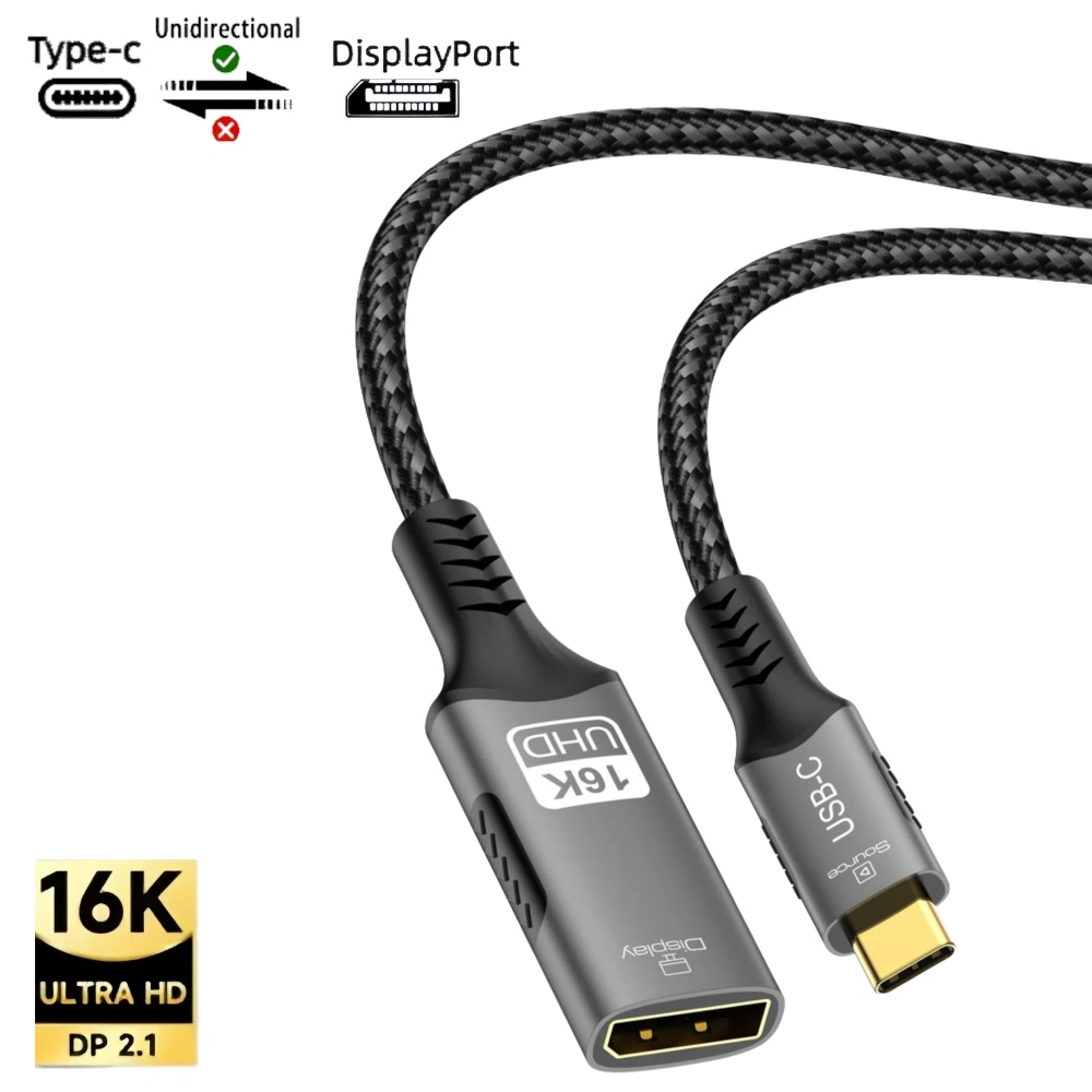 Pc Zotac Gaming - Cable 16K tipo C a DisplayPort