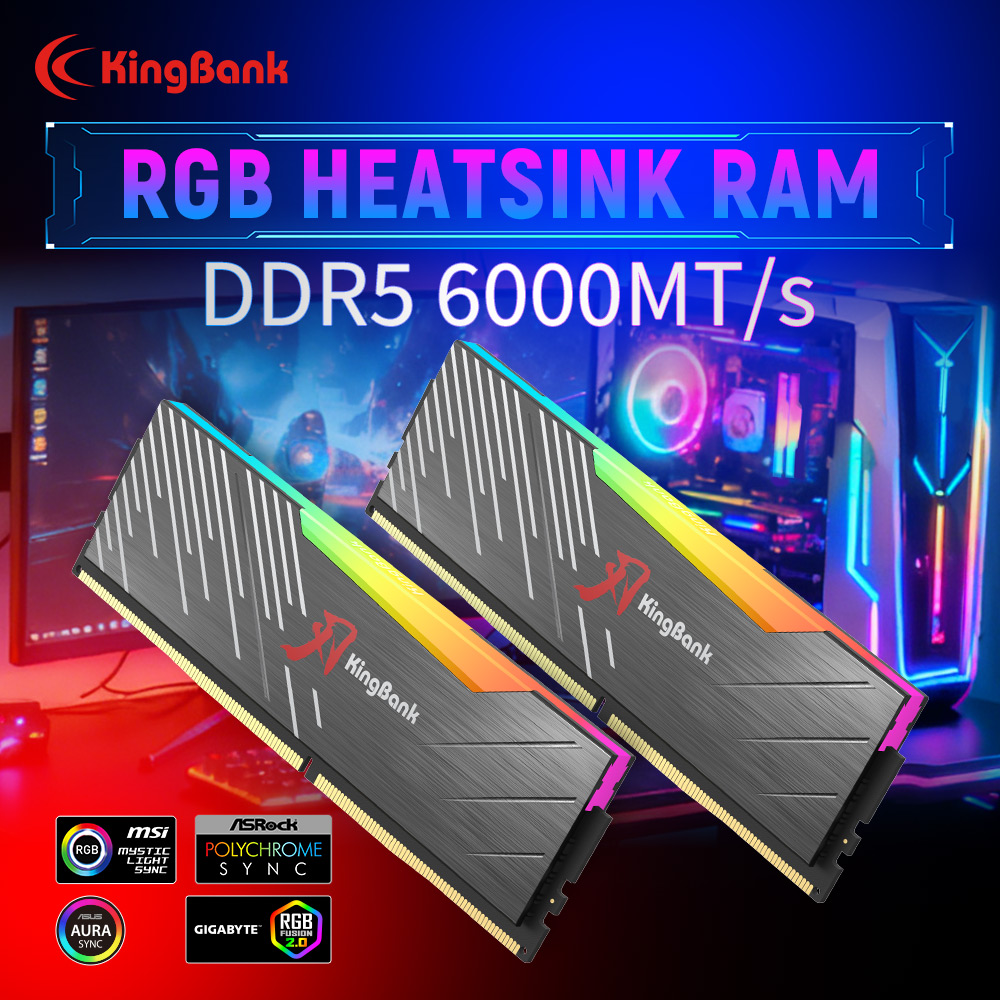 Pc Gaming Ddr5 - KingBank KRRB DDR5 RGB SoarBlade Series
