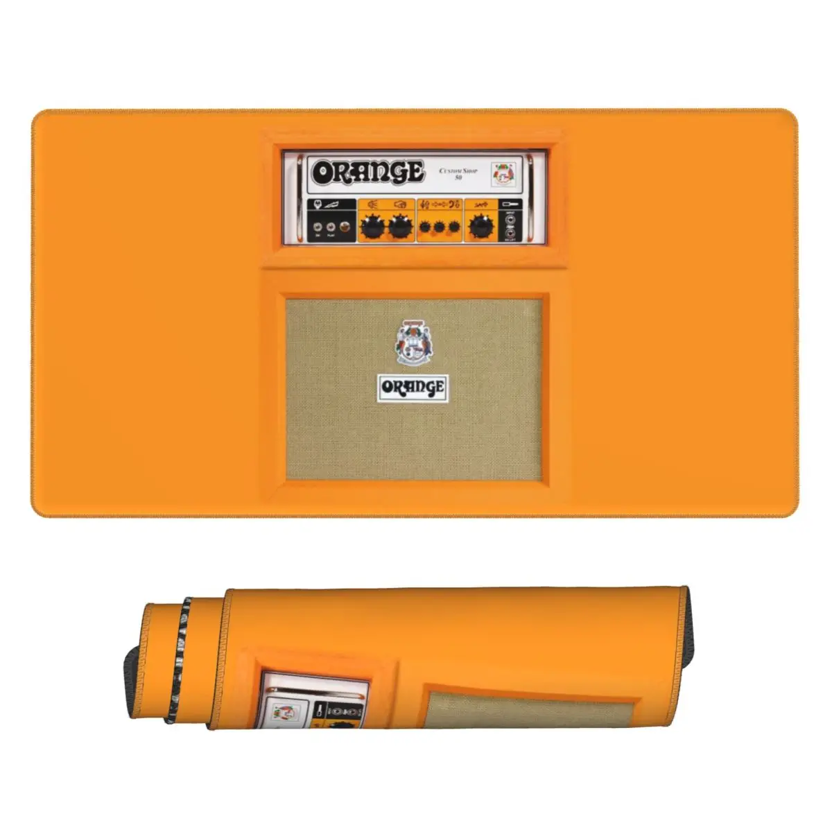 Pc Gaming Orange - Alfombrilla de ratón grande de color
