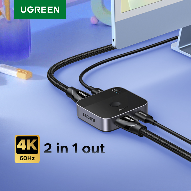 Pc Zotac Gaming - UGREEN HDMI USB C Switch 2