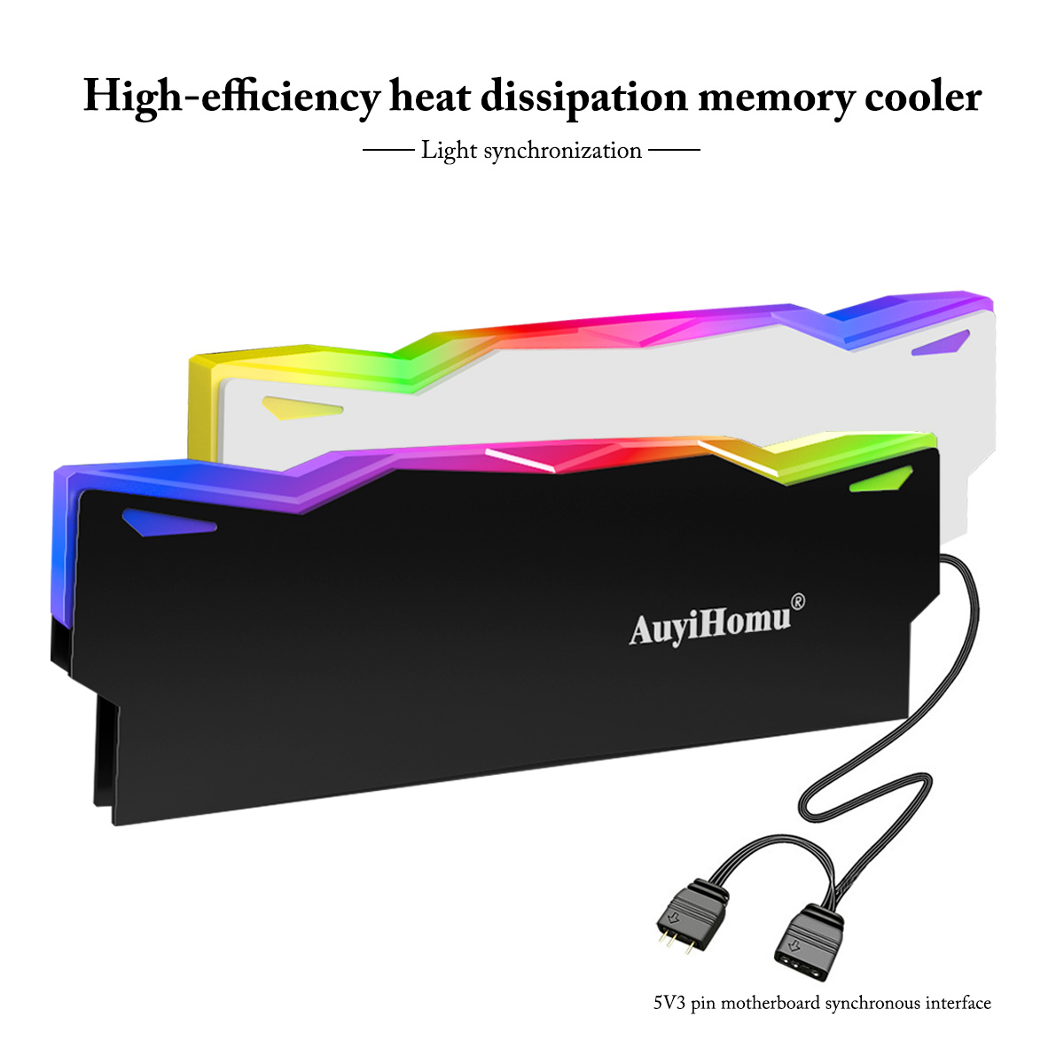 Pc Gaming Ddr5 - Disipador de Calor RGB AuyiHomu, Enfriador