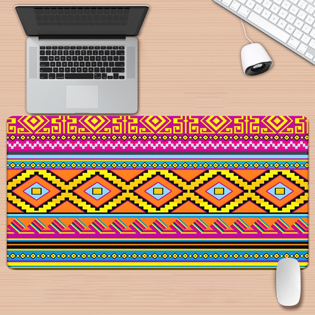 Pc Gaming Orange - Alfombrilla de Escritorio Tribal Orange HD