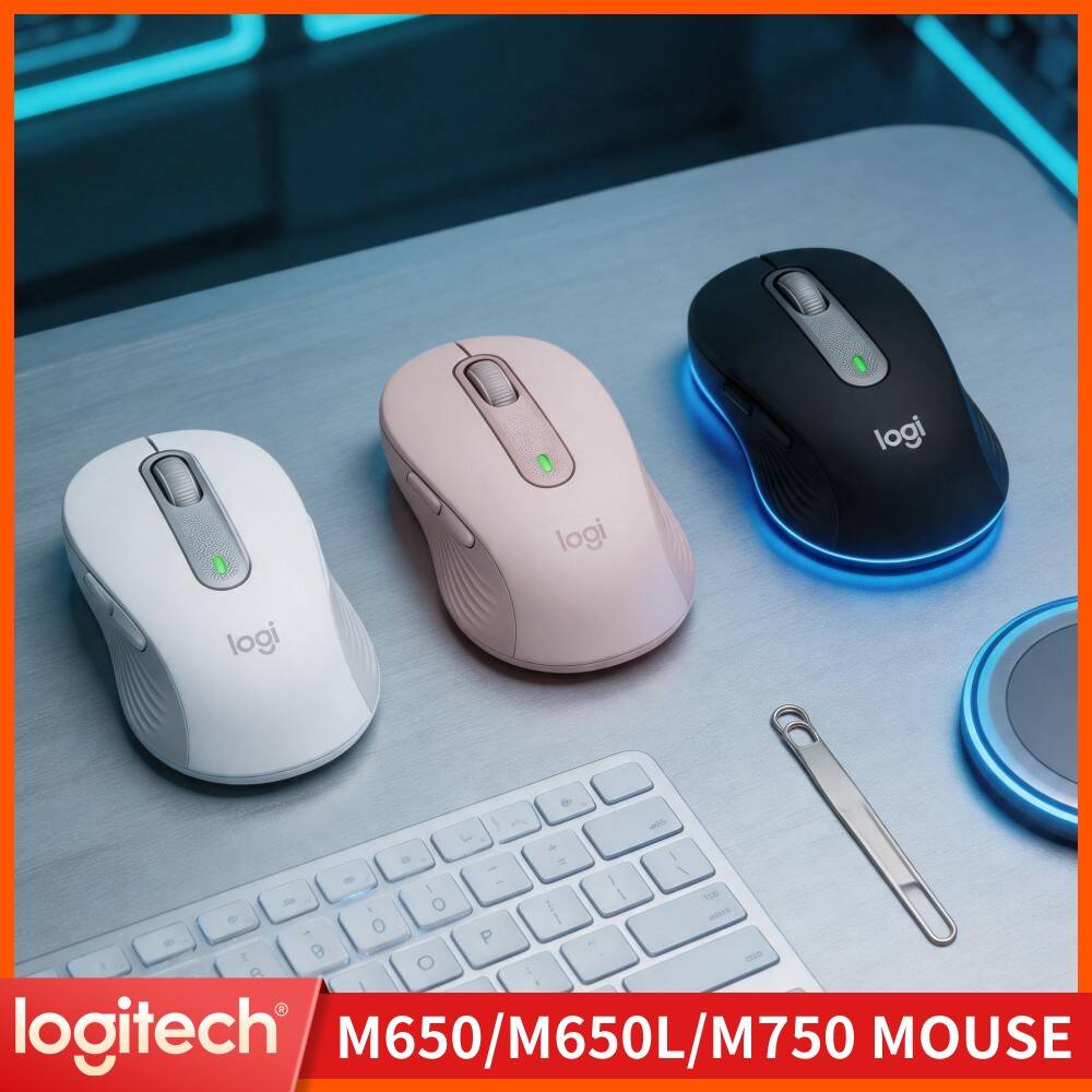 Pc Gaming Logitech - Ratón Inalámbrico Ergonómico Logitech M650/M650L -