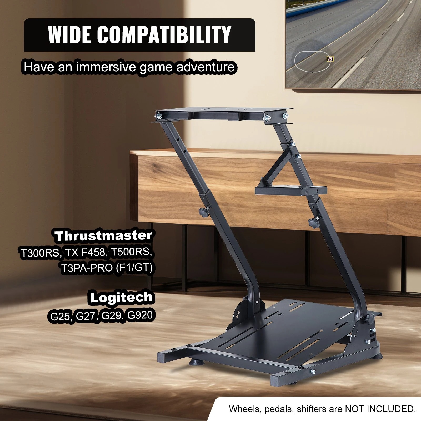 Pc Gaming Logitech - Soporte de volante SIHAO compatible con