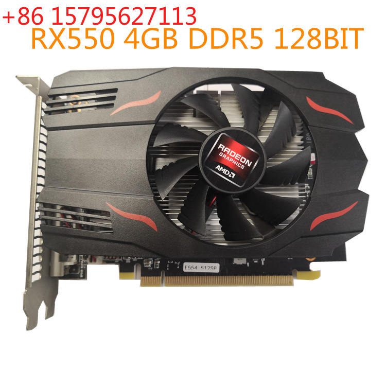 Nueva tarjeta gráfica HD RX550 - Pc Gaming Ddr5 reseña y precio