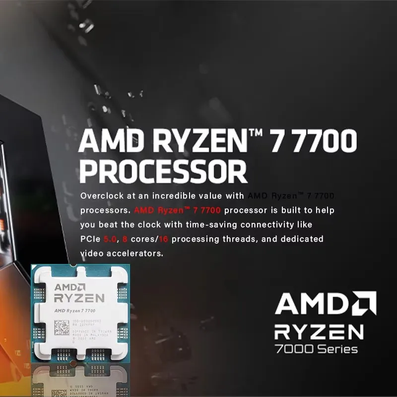 Nuevo procesador AMD Ryzen 7 7 - Pc Gaming Ryzen reseña y precio