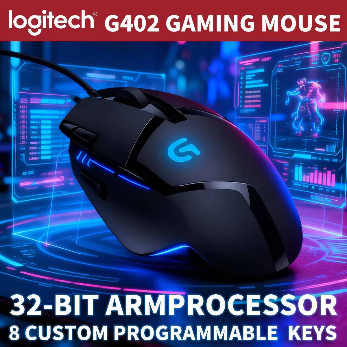 Ratón para Juegos Logitech G40 - Pc Gaming Logitech reseña y precio