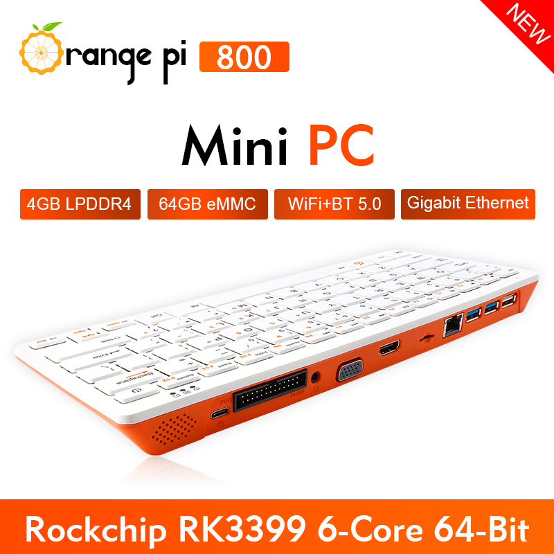 Orange Pi 800 + 5V4A fuente de - Pc Gaming Orange reseña y precio