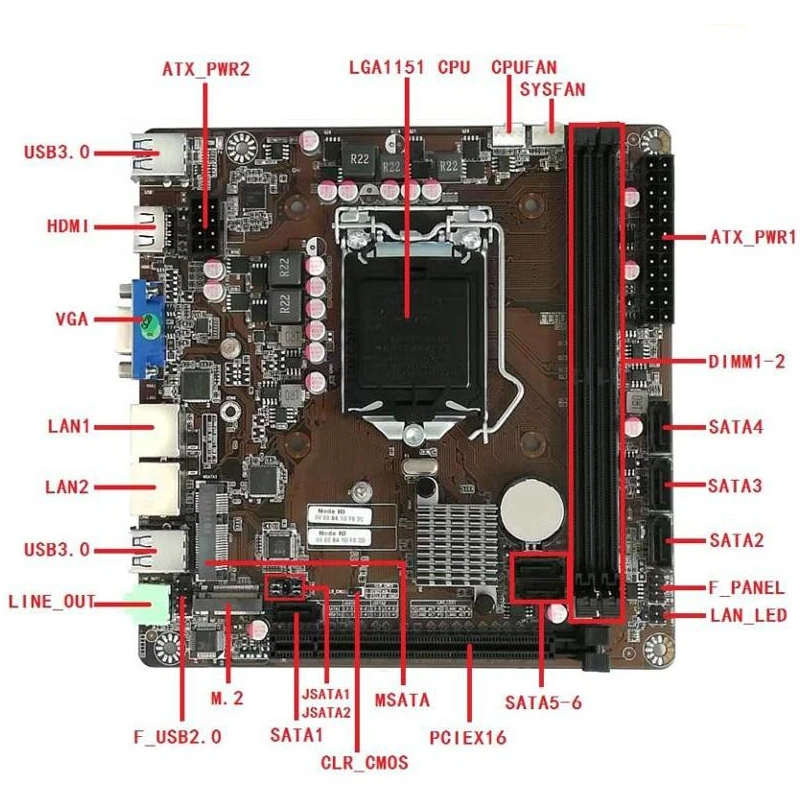 Placa Base B365 Mini-ITX LGA 1 - Pc Gaming Core I7 reseña y precio