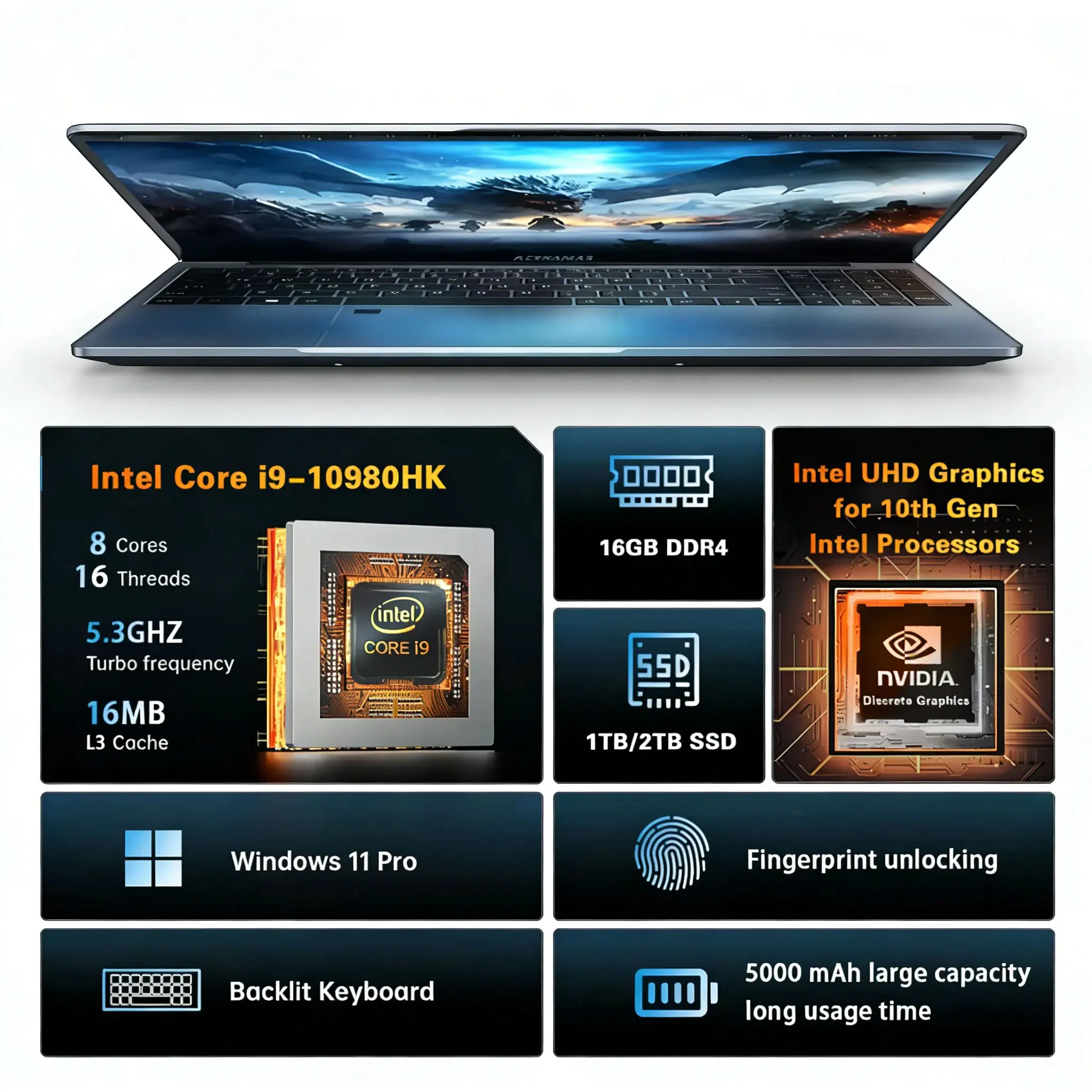 Portátil para juegos de 15.6 p - Pc Gaming Notebook reseña y precio