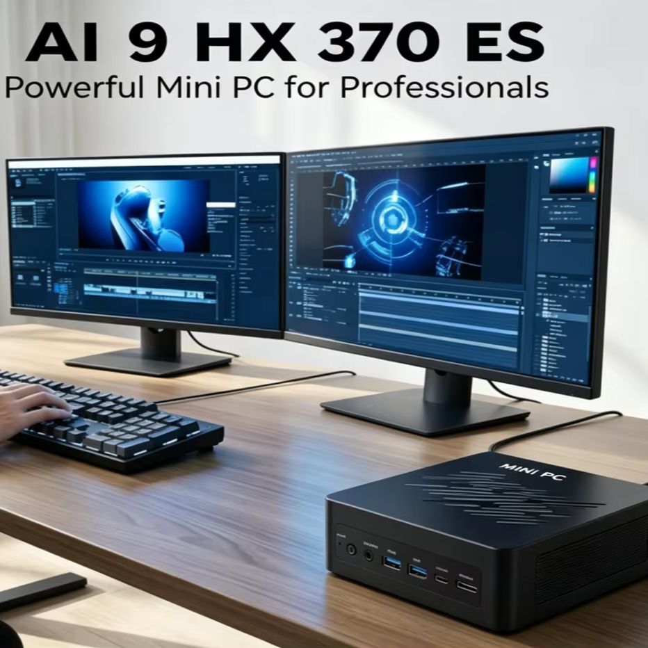Mini PC AI con AMD Ryzen AI 9  - Pc Gaming Ryzen reseña y precio