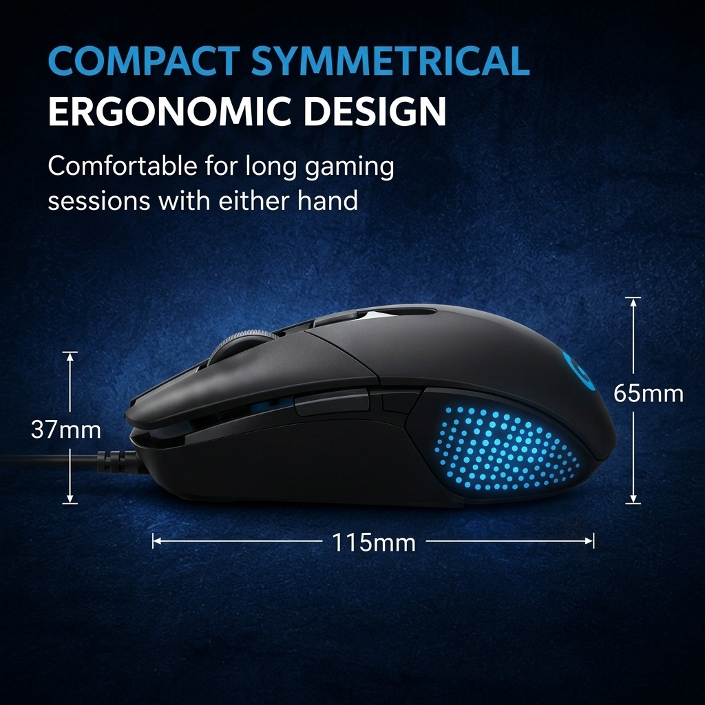 Ratón Óptico con Cable Logitec - Pc Gaming Logitech reseña y precio
