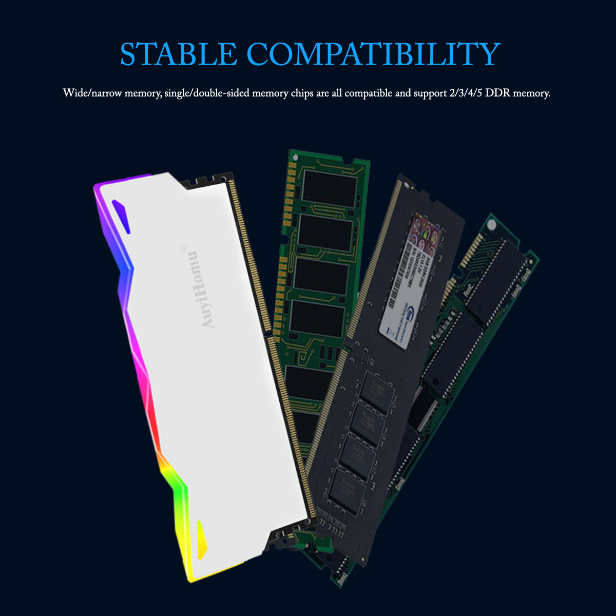 Disipador de Calor RGB AuyiHom - Pc Gaming Ddr5 reseña y precio