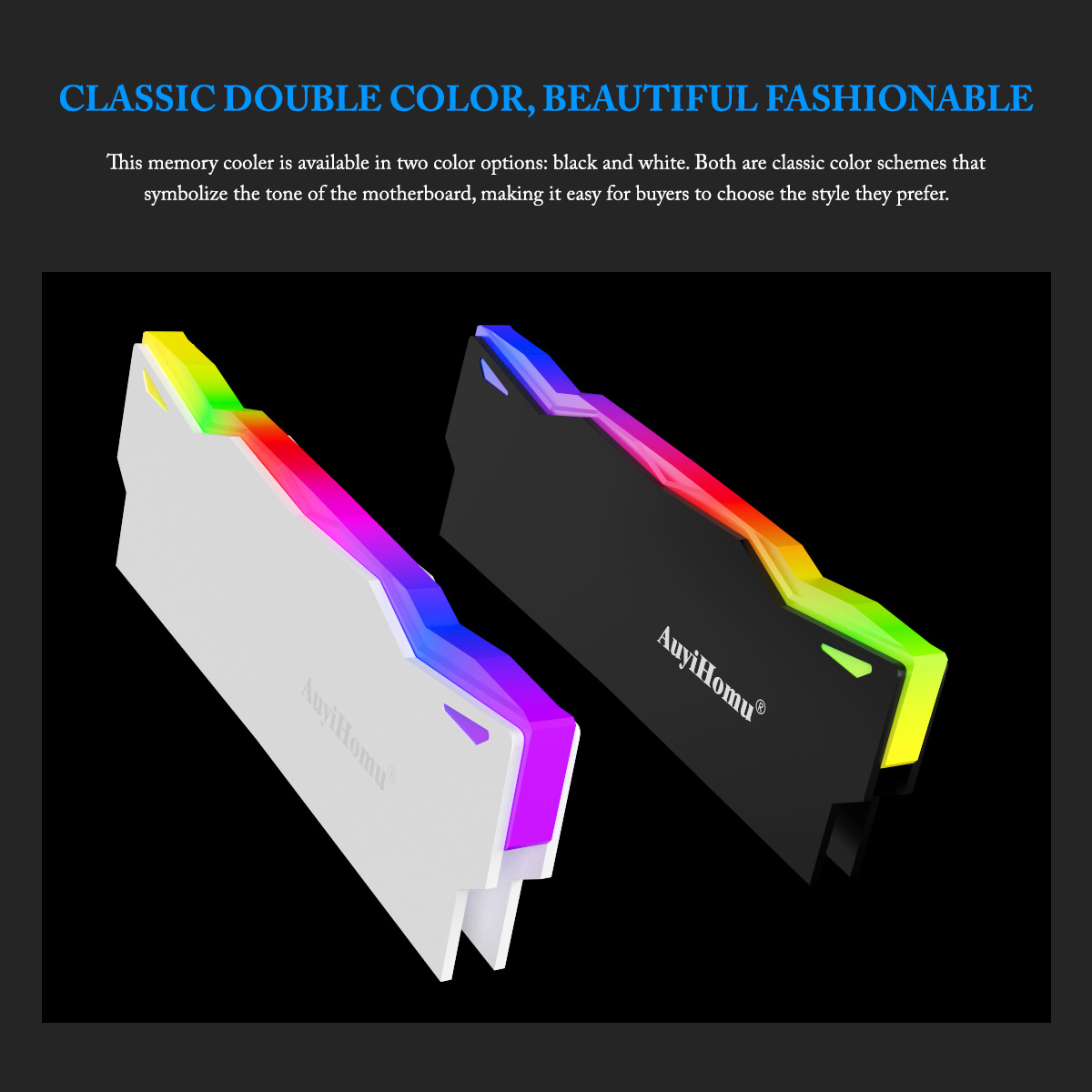 Disipador de Calor RGB AuyiHom - Pc Gaming Ddr5 reseña y precio