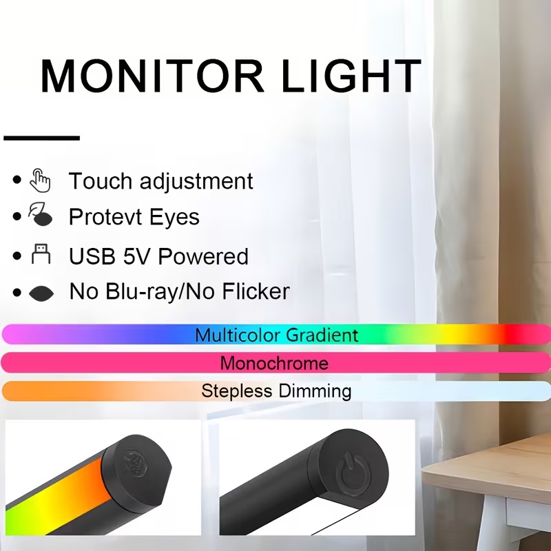 Barra de Luz LED para Monitor  - Pc Zotac Gaming reseña y precio