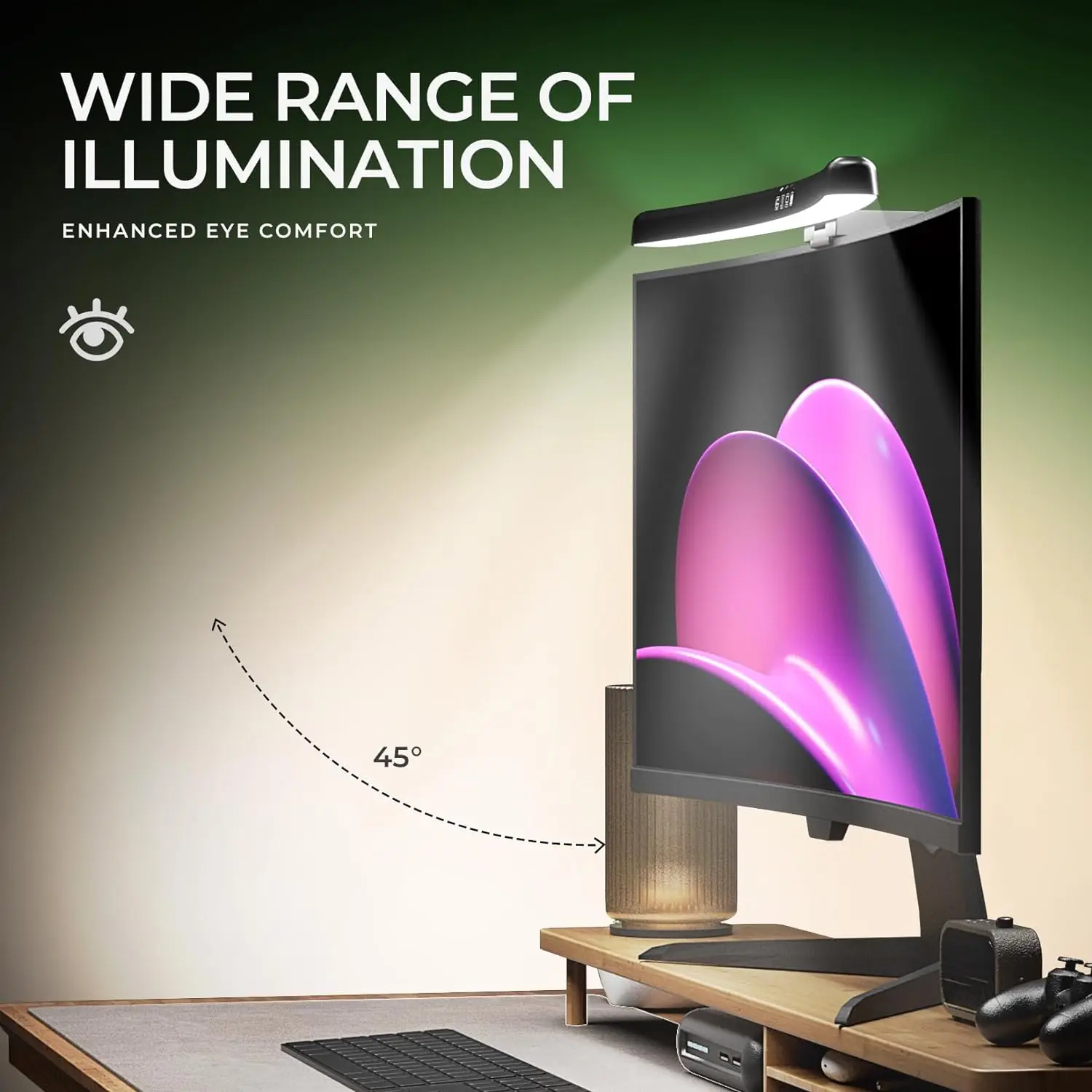 Barra de Luz para Monitor de C - Pc Zotac Gaming reseña y precio